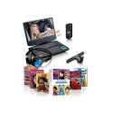 Lenco DVP-910BU Nešiojamasis DVD grotuvas Konvertuojama 22,9 cm (9") Juoda, Mėlyna Lenco DVP-910BU Nešiojamasis DVD grotuvas Konvertuojama 22,9 cm (9") Juoda, Mėlyna