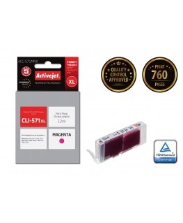 Activejet ACC-571MNX mustekasetti 1 kpl Yhteensopiva Korkea (XL) värintuotto Magenta