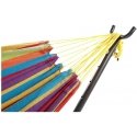 Lean hammock with a frame for two people, colorful, 200x120 Lean hammock with a frame for two people, colorful, 200x120