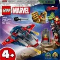 LEGO Marvel Kapteinis Amerika pret Thanos 76319