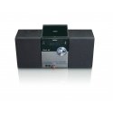 Lenco MC-150 portable stereo system Analog & digital 22 W DAB, DAB+, FM, PLL Black, Silver MP3 playb
