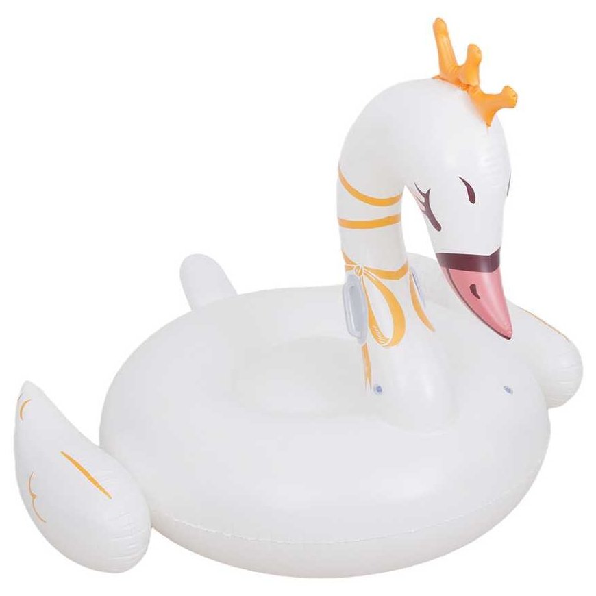 Inflatable mattress, swan ring "SUNCLUB"
