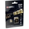 Emtec ECMSDM512GXC10SP карта памяти 512 GB MicroSDXC UHS-I Класс 10 Emtec ECMSDM512GXC10SP карта памяти 512 GB MicroSDXC UHS-I Класс 10