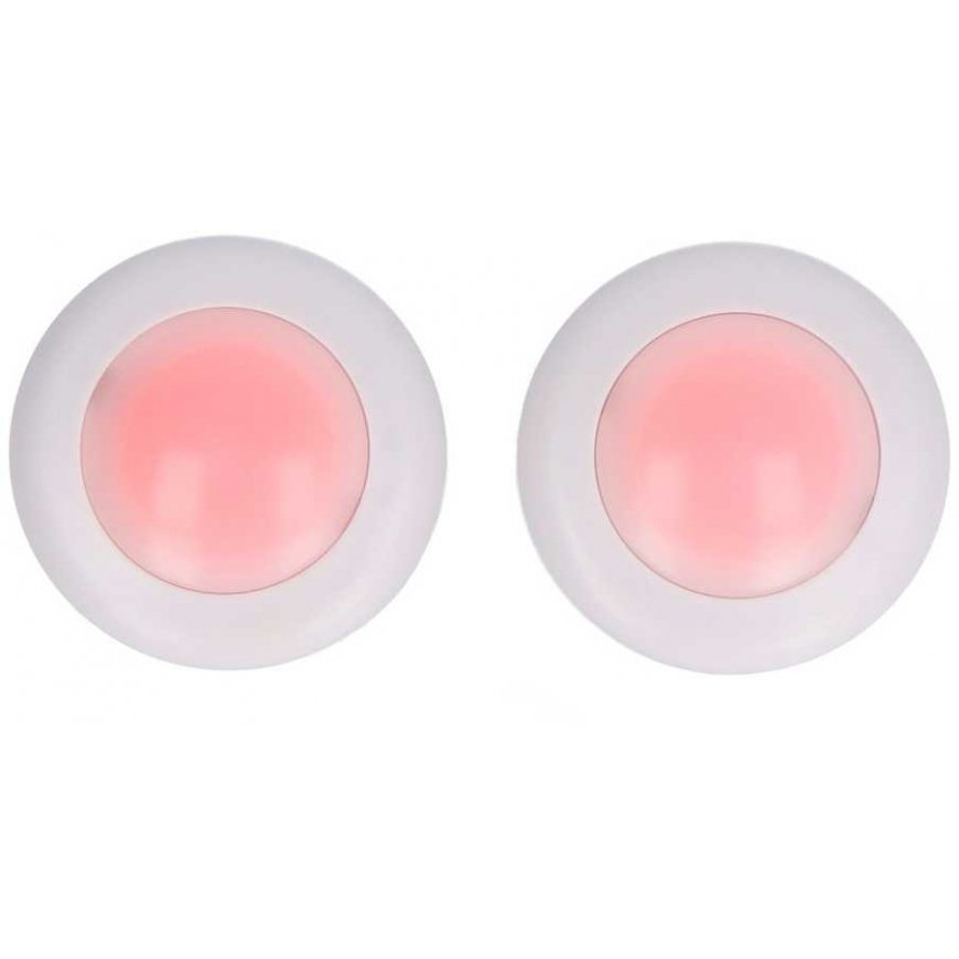 RGBW LED light set with remote control - KC007 - 16 colors - 62.2x27.6 mm - 2 pcs, - Bambu Lab – 4