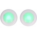 RGBW LED light set with remote control - KC007 - 16 colors - 62.2x27.6 mm - 2 pcs, - Bambu Lab RGBW LED light set with remote control - KC007 - 16 colors - 62.2x27.6 mm - 2 pcs, - Bambu Lab