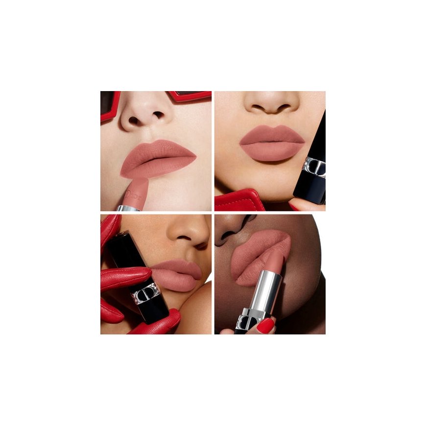 Dior Rouge 100 Nude Look Samts – 4