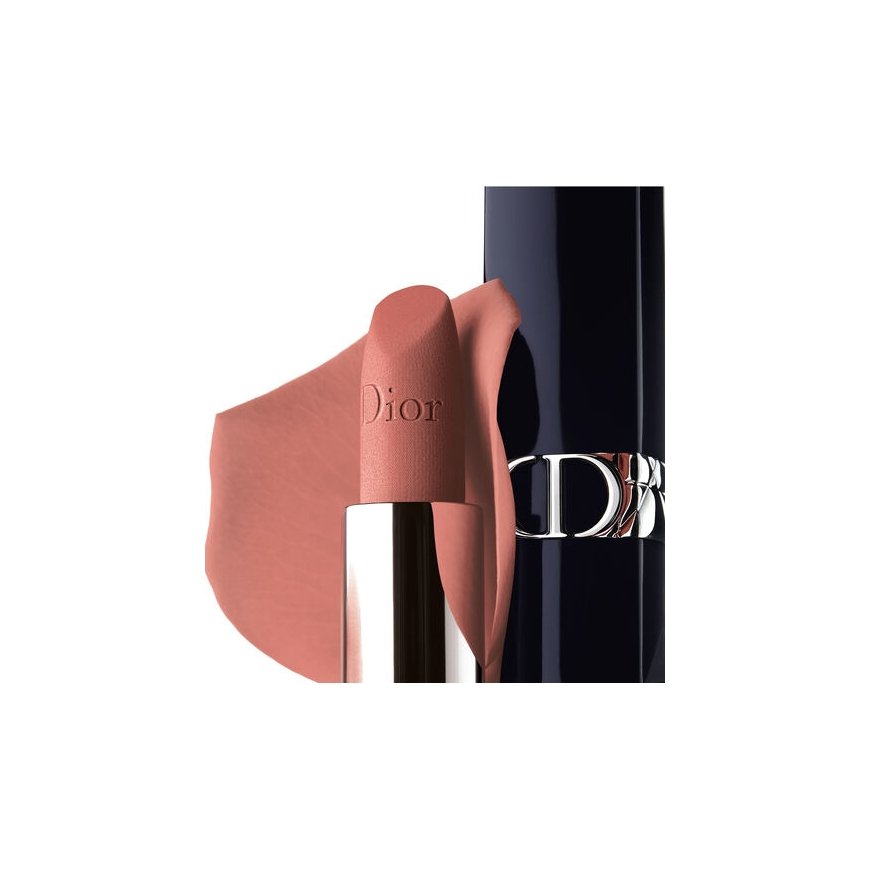Dior Rouge 100 Nude Look Бархат – 5