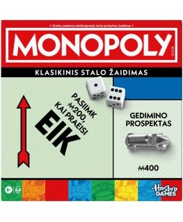 MONOPOLIS Spēle "Monopols", (lietuviešu valodā)