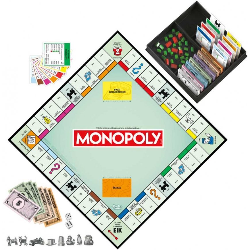 MONOPOLY Žaidimas „Monopolis“, (lietuvių kalba) – 2