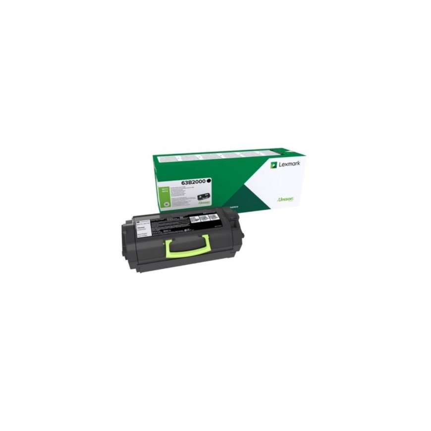 Lexmark 63B2000 toner cartridge 1 pc(s) Original Black