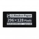 Touchscreen E-paper E-Ink, 2.9” 296x128px, SPI/I2C, monochrome, designed for Raspberry Pi Pico, Waveshare 20051 Touchscreen E-paper E-Ink, 2.9” 296x128px, SPI/I2C, monochrome, designed for Raspberry Pi Pico, Waveshare 20051