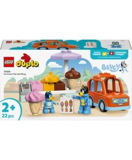 LEGO DUPLO Голубая поездка на мороженое Bluey 10458