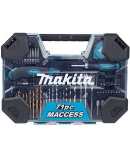 Makita E-22589 71 tk puure ja pöördemasina otsikute komplekt