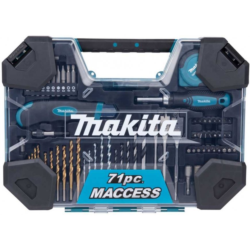 Drill and screwdriver bit set Makita E-22589 71 pcs.