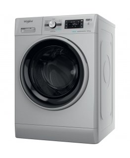 Whirlpool FFWDB 964489 SBSV EE veļas žāvētājs Brīvi novietots Ielādēšana no priekšas Sudrabs C