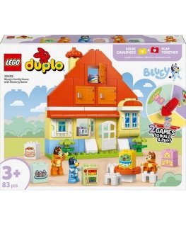 LEGO DUPLO Голубой дом семьи Мелли с игрой на память 10459