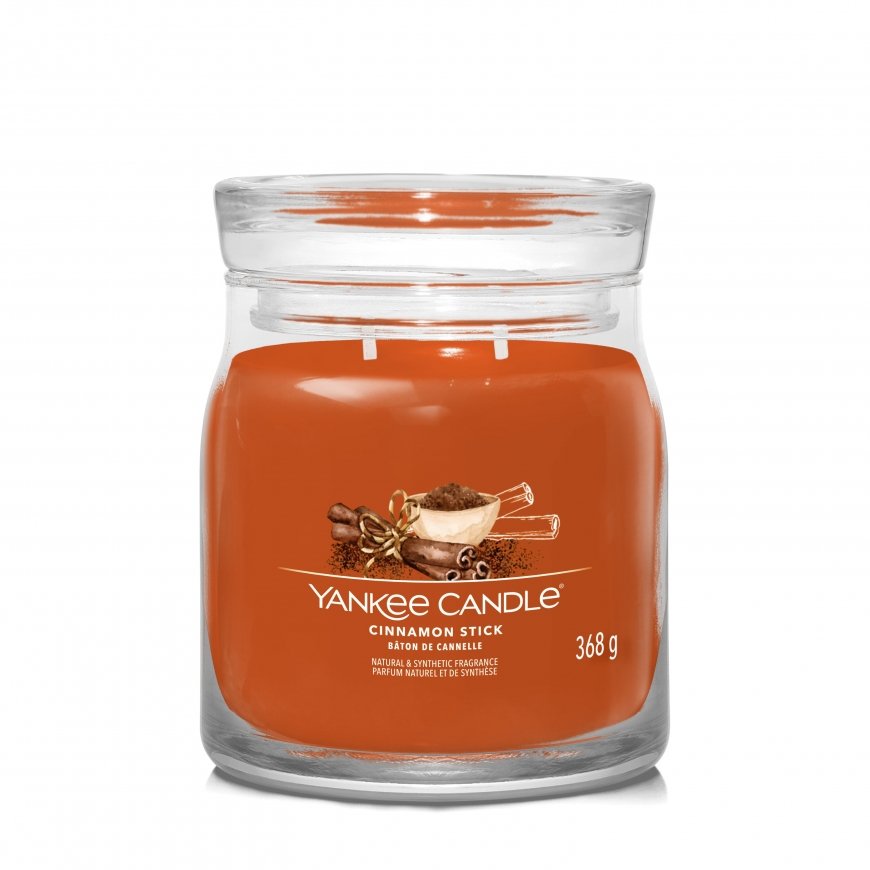 Yankee Candle Cinnamon Stick vaško žvakė Turas Kardamonas, Kedro medienos, Cinamonas, Gvazdikėliai O