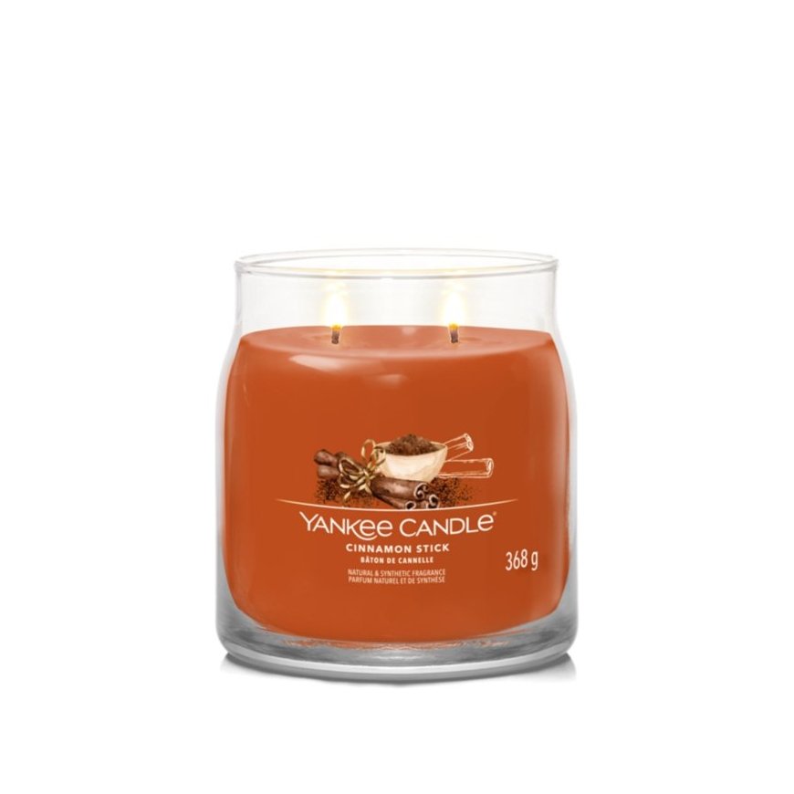 Yankee Candle Cinnamon Stick vaska svece Apaļš Kardamons, Ciedrs, Kanēlis, Krustnagliņa Oranžs 1 pcs – 2