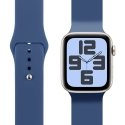OBAL:ME Силиконовый ремешок для Apple Watch 42-49мм M-L Синий OBAL:ME Силиконовый ремешок для Apple Watch 42-49мм M-L Синий