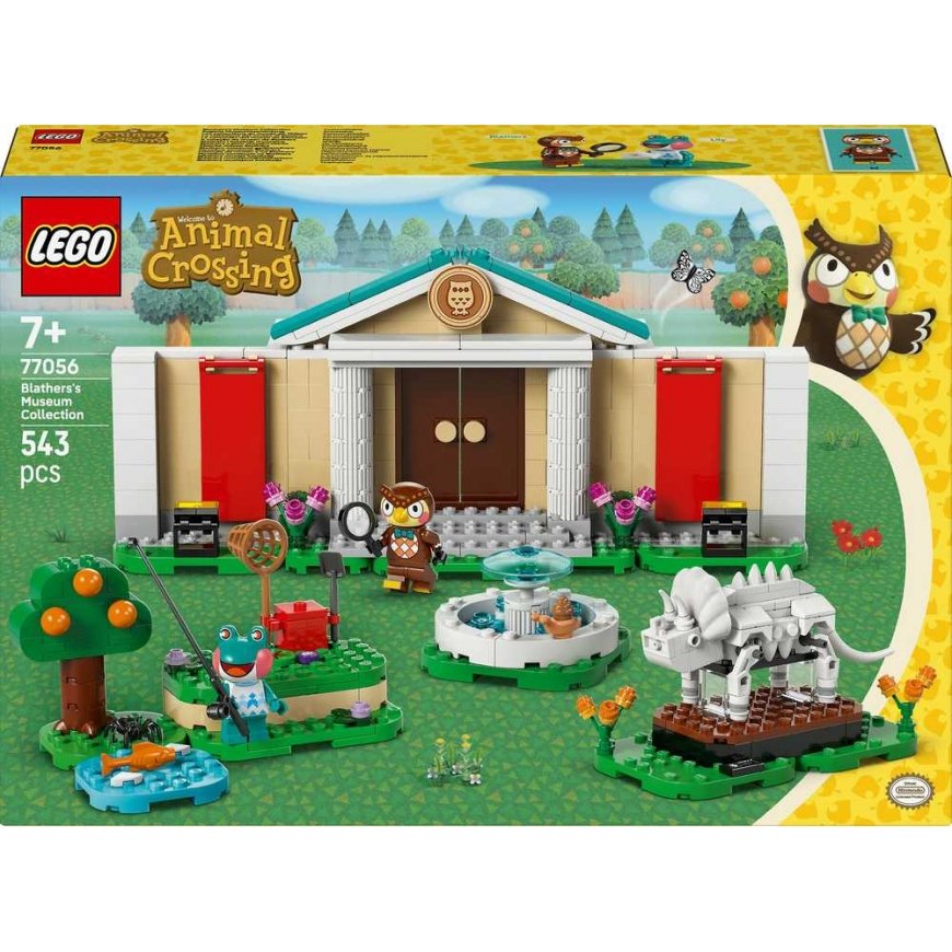 LEGO Animal Crossing Blathers un muzeja