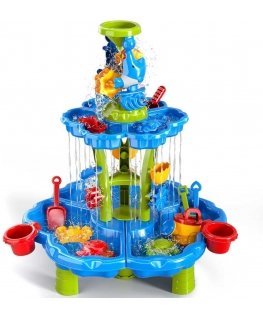 WOOPIE water table 2in1 sandpit fountain XXL water park with dolphin