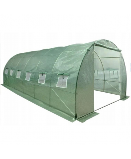 Легкий фольгированный туннель для сада теплица 6x3x2м фольга 18м² UV-4 Премиум