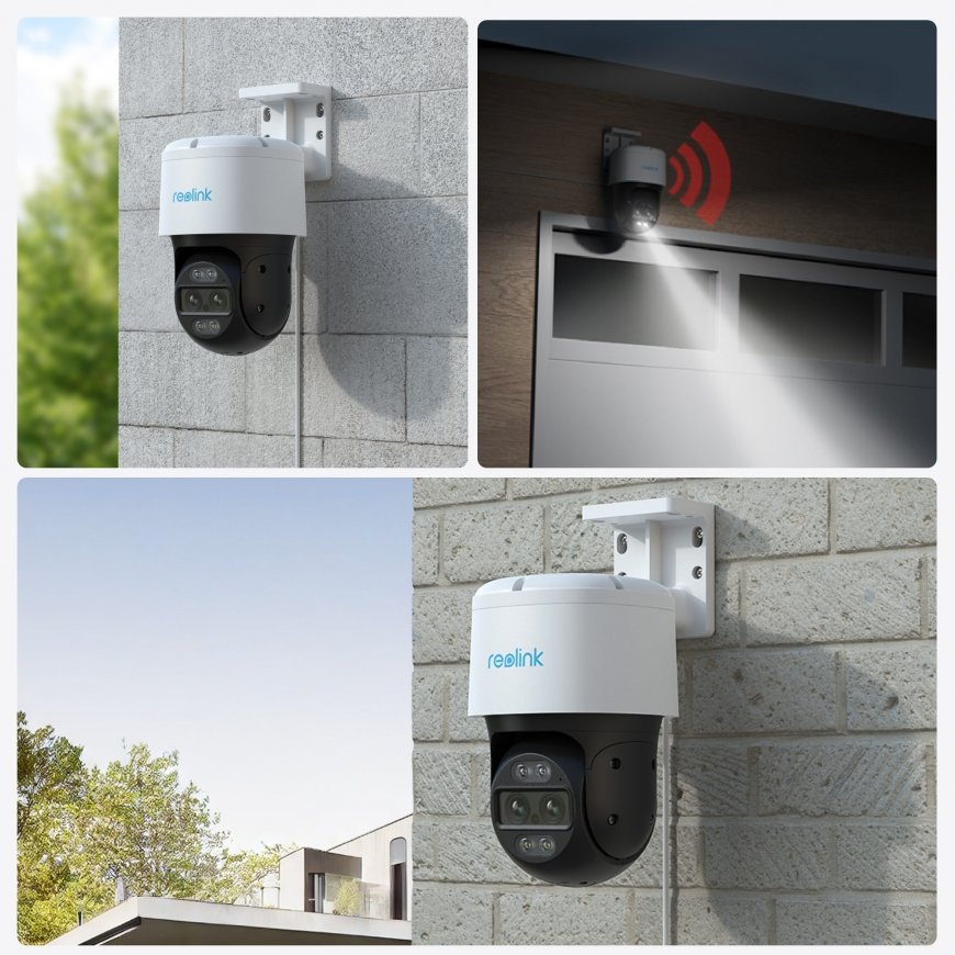 Reolink TrackMix Series P760 - 4K Outdoor Camera, Dual View, Auto-Zoom Tracking, PoE Connection, Col – 2
