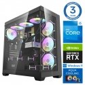 INTOP AQUA i5-14400F 16GB DDR5 1TB SSD M.2 NVME+2TB RTX5070 12GB WIN11