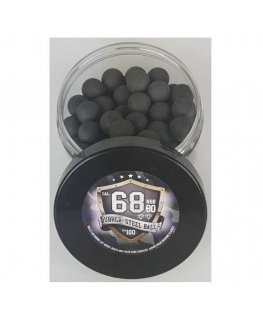 Rubber and metal balls Guard Power cal. 68-100 pcs.