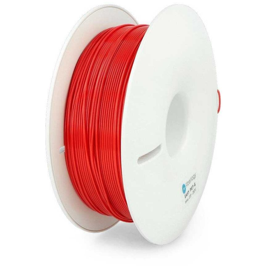 3D plastikas Fiberlogy Easy PET-G 1.75mm 0.85kg – Raudona