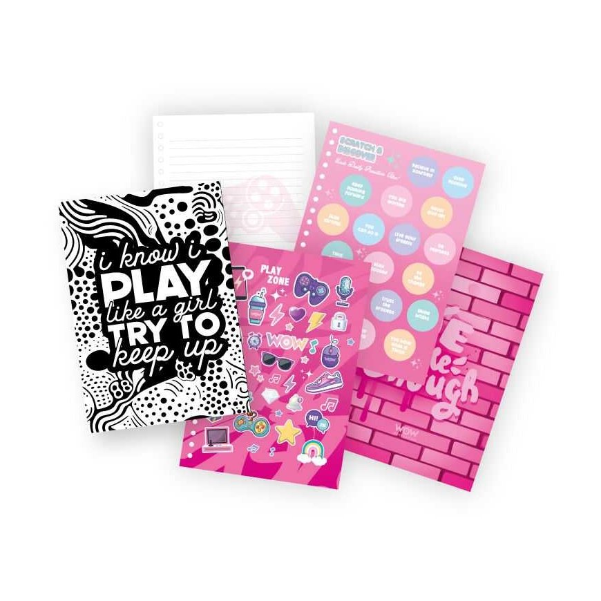 Kids Licensing Wow Generation Gamer Valentina A5 notebook – 2