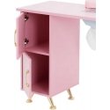 Physa Cosmetic Table with Extractor and Support 120 x 45 x 80 cm - Rose Gold Color Physa Cosmetic Table with Extractor and Support 120 x 45 x 80 cm - Rose Gold Color