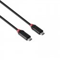 Lindy 37001 USB-kaapeli USB4 Gen 3x2 1 m USB C musta Lindy 37001 USB-kaapeli USB4 Gen 3x2 1 m USB C musta