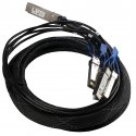 Mikrotik XQ+BC0003-XS+ InfiniBand un optiskās šķiedras kabelis 3 m QSFP28 4x SFP28 Melns, Hroms Mikrotik XQ+BC0003-XS+ InfiniBand un optiskās šķiedras kabelis 3 m QSFP28 4x SFP28 Melns, Hroms