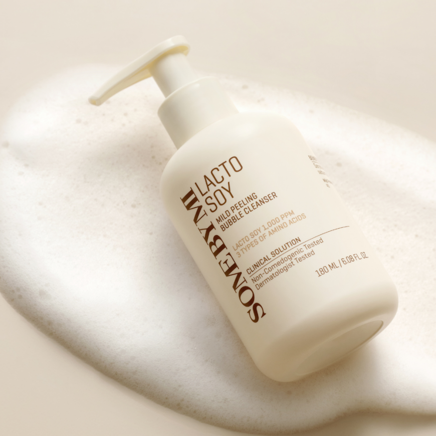 Some By Mi - Lactosoy gentle peeling with bubbles - 180 ml – 2
