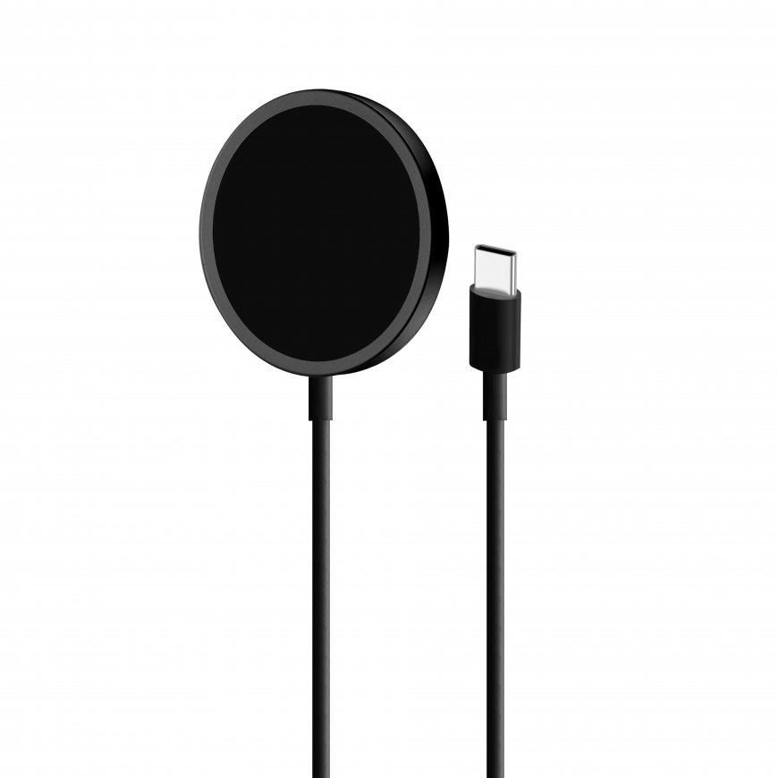 PURO CUSBCMAG1BLK mobile device charger Smartphone Black USB Wireless charging Indoor – 2