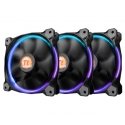 Thermaltake RIing 14 (3 Fan Pack) Datora korpusam Ventilators 14 cm Melns Thermaltake RIing 14 (3 Fan Pack) Datora korpusam Ventilators 14 cm Melns