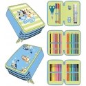 "Bluey" pencil case with accessories "Bluey" pencil case with accessories