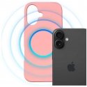 3MK Hardy MagSilicone case for Apple iPhone 16 Plus pink