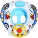 IVY Inflatable Baby Float Seat 62×44×25cm Car Design with Steeri IVY Inflatable Baby Float Seat 62×44×25cm Car Design with Steeri