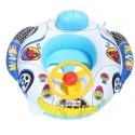 IVY Inflatable Baby Float Seat 62×44×25cm Car Design with Steeri IVY Inflatable Baby Float Seat 62×44×25cm Car Design with Steeri