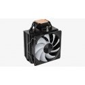 Aerocool Rime 4 Protsessor Õhujahuti 12 cm Must 1 tk