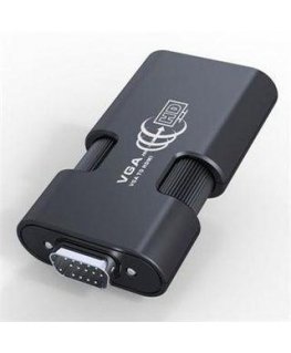 AV adapter PremiumCord HDMI - D-Sub (VGA) + Jack 3.5mm black (KHCON-23)