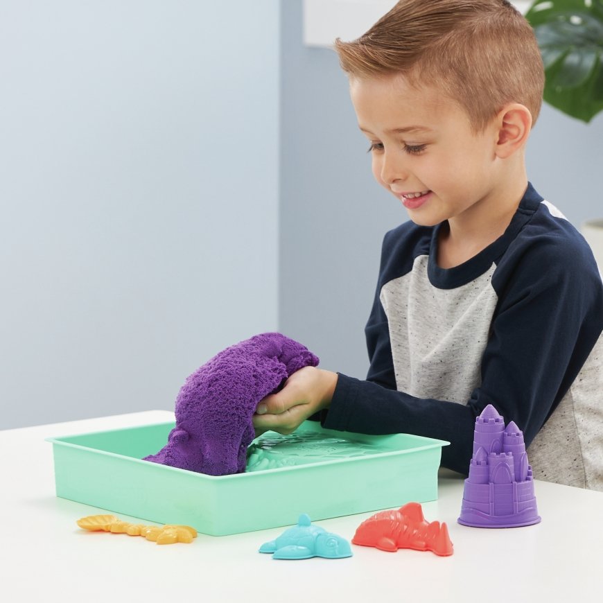 Kinetic Sand KNS ACK Sandbox Set V2 Purple FR GML – 2