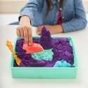 Kinetic Sand , Sandbox Set with 1lb Purple Play Sand, 4 Tools & Molds, Storage, Sensory Toys for Kid Kinetic Sand , Sandbox Set with 1lb Purple Play Sand, 4 Tools & Molds, Storage, Sensory Toys for Kid