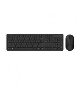 Asus CW100 Клавиатура+Мышь/Чёрный/РУ/104