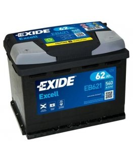 Exide EB621 automašīnas akumulators Noslēgts svina skābju (VRLA) 62 ampērstunda 12 V 540 A Auto