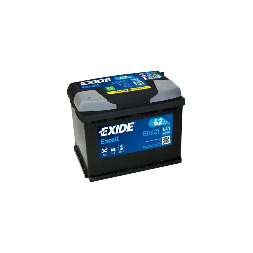 Exide EB621 automašīnas akumulators Noslēgts svina