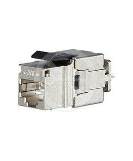 Juodās Solarix Keystone STP CAT6 RJ45 replēs, kas paredzētas SXKJ-on-BU