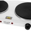 Adler AD 6520 Elektriskā plīts virsma ar diviem degļiem
